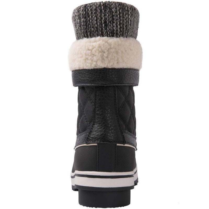 GLOBALWIN Snow Boots For Women Black Women's Winter Boots 8M - Image 5